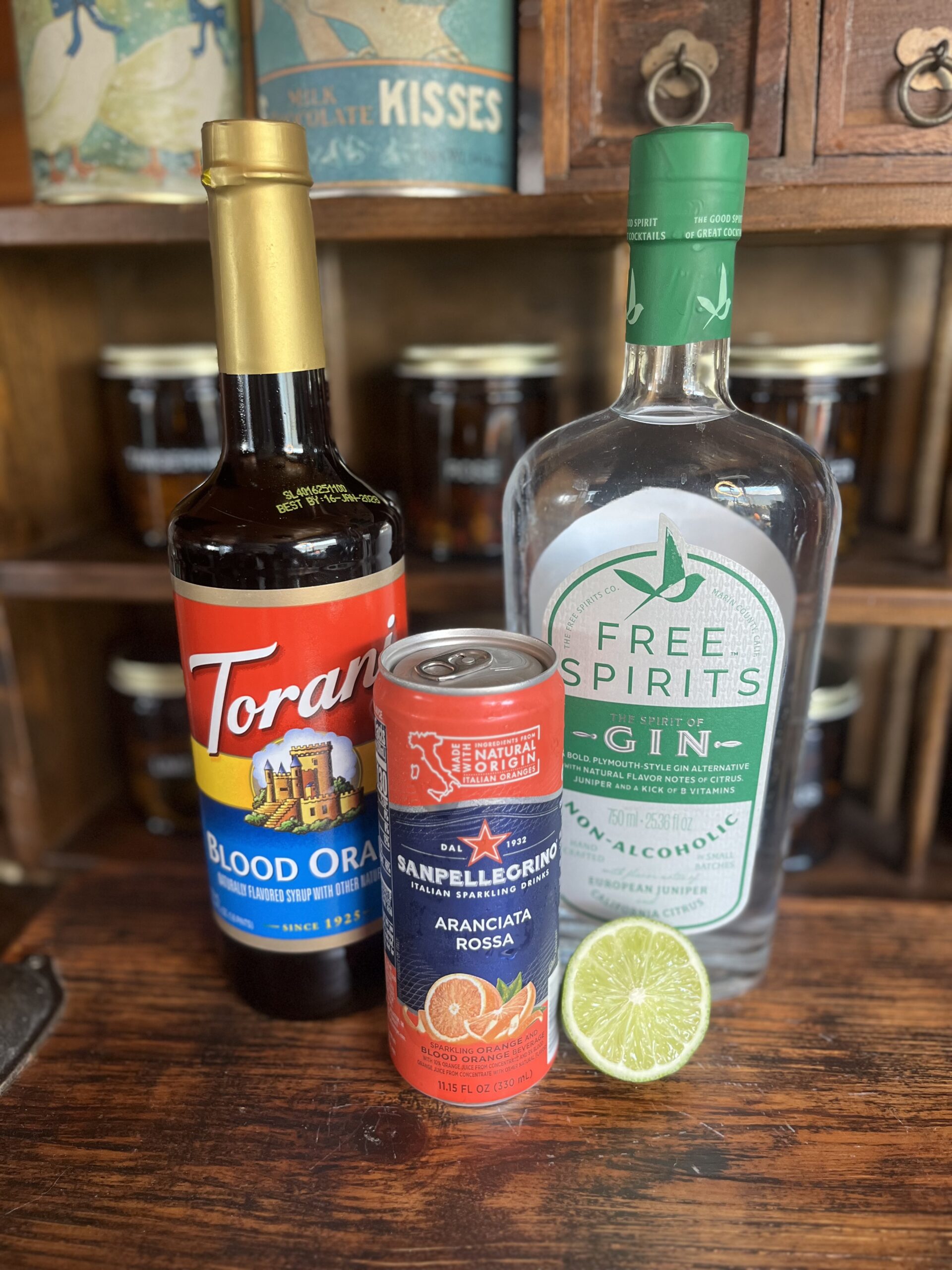 mocktail ingredients