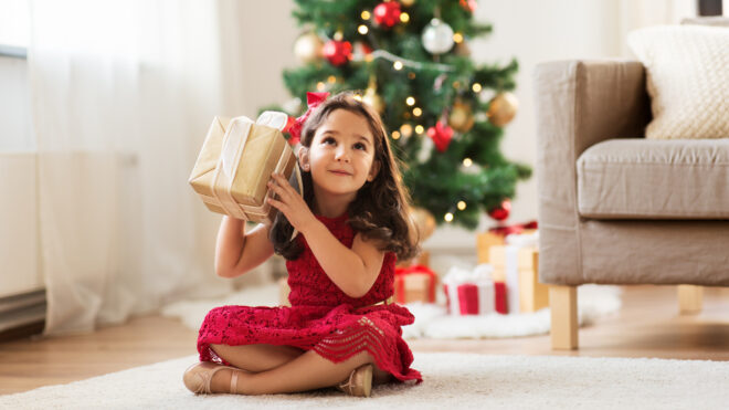 girl christmas present