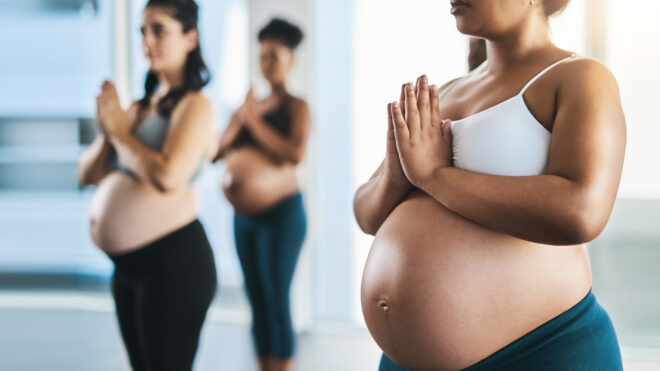 yoga for pregnant moms