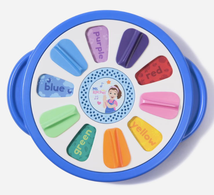 ms. rachel spin along learning wheel